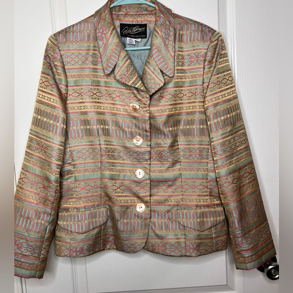 Rickie Freeman Vintage Sz 14 Blazer